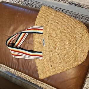 Rip Curl Beige Woven Tote